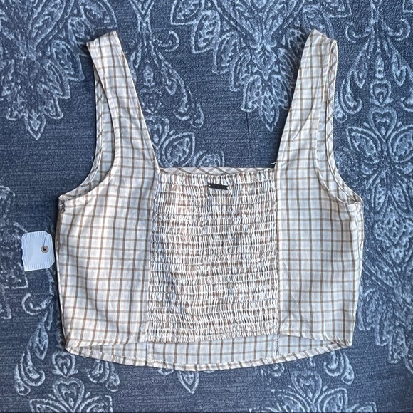 Billabong Check It Crop Top Size Medium - Picture 7 of 8